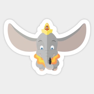 Dumbo Sticker